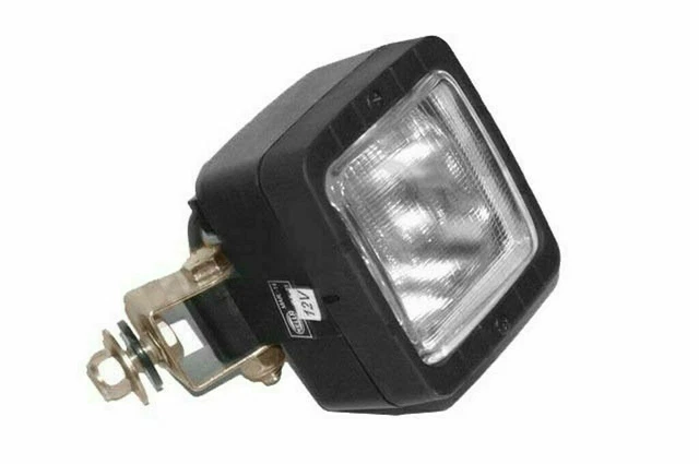 Hella 12V Plastic Body Single Beam Halogen Work Lamp Unit With Bulb & Fixing CDN