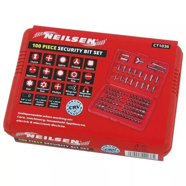 Screwdriver Bit Set - 100pc