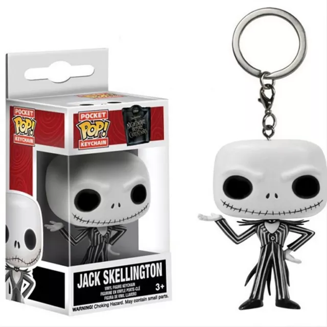 🇬🇧 Jack Skellington Funko Pocket Pop! Nightmare Before Christmas keyring