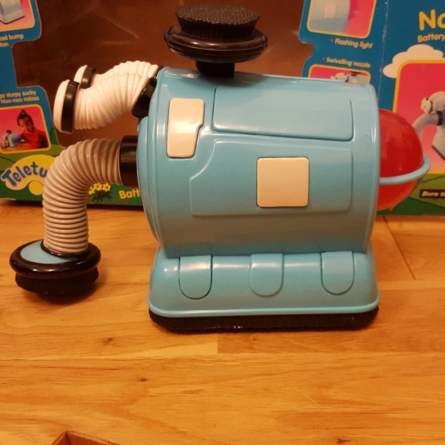 TELETUBBIES NOO NOO Battery Operated Bump & Go Flashing Slurping Vacuum