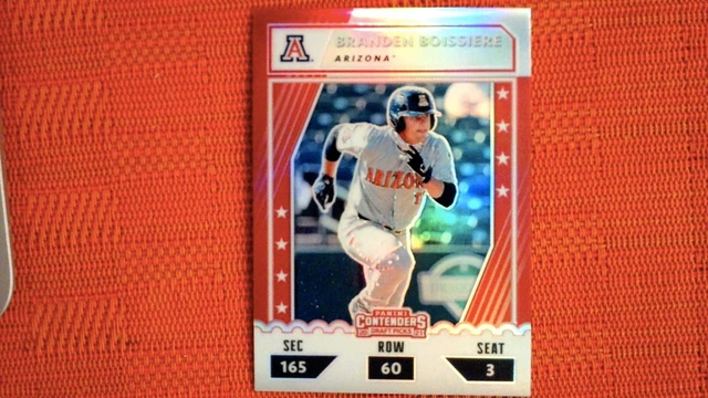 2021 Panini Elite Extra Edition Baseball College Ticket Silver Prizm #CTO-BO Bra