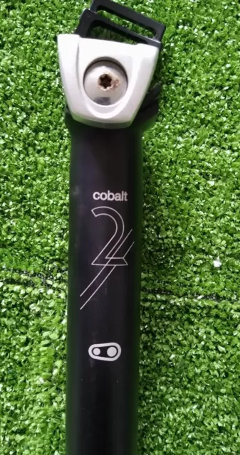 Crank Brothers Cobalt 2 Black Seatpost 30.9 x 350mm Post Xc Mtb Cx Road Bike 245