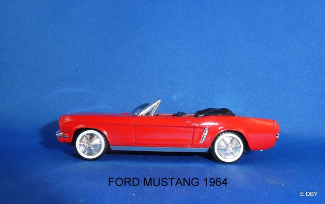 Miniature Solido France : Ford Mustang Rallye, Réf. 147 Bis, échelle 1/43, Dans Sa Boîte