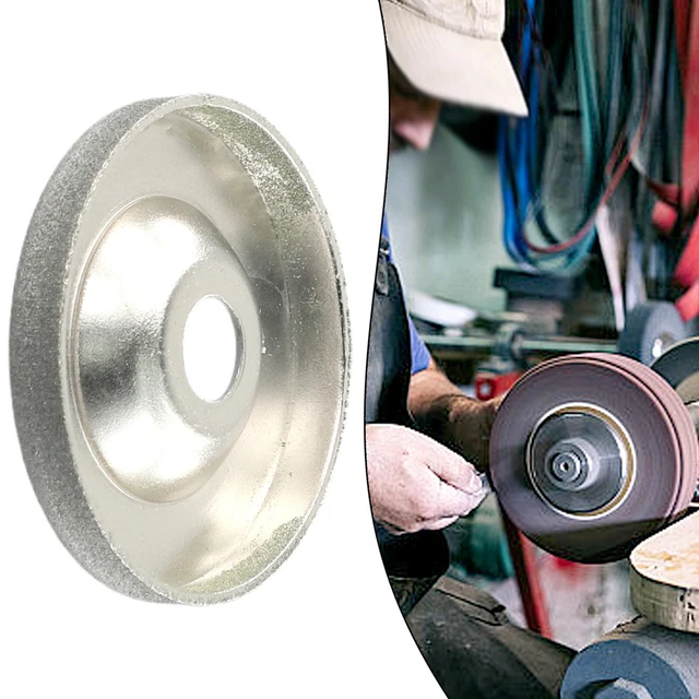 1 pz smerigliatrice diamantata 50 mm smerigliatrice 180 grana affilatrice strumento rotante taglio