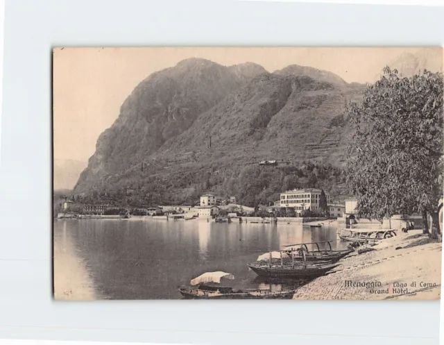 Postcard Lake Como Grand Hotel Tremezzo Menaggio Italy