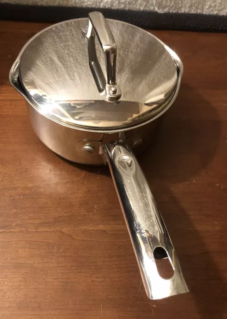THOMAS ROSENTHAL GROUP 1 Quart Stainless Steel Sauce Pan W Lid. Exc Cond  $19.25 - PicClick