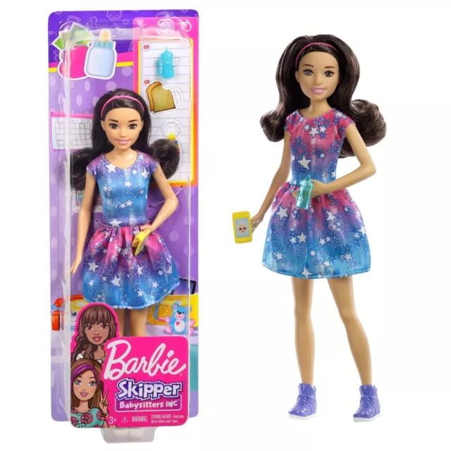 Skipper's Babysitter Freundin | Barbie | Mattel FXG93 | Puppe & Accessoires