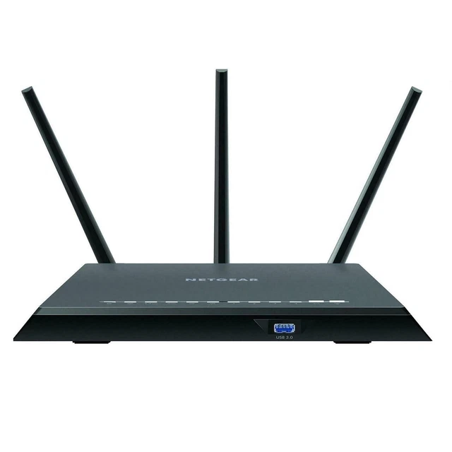 Netgear R7000 Nighthawk Router Wireless AC Smart WiFi 5 Gaming Nero 1300 Mbps 3
