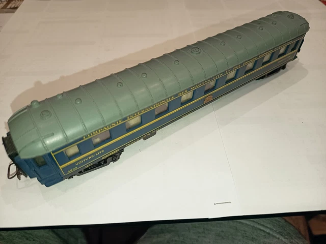 S62. HORNBY H0 - VOITURE RESTAURANT CIWL N° 3668