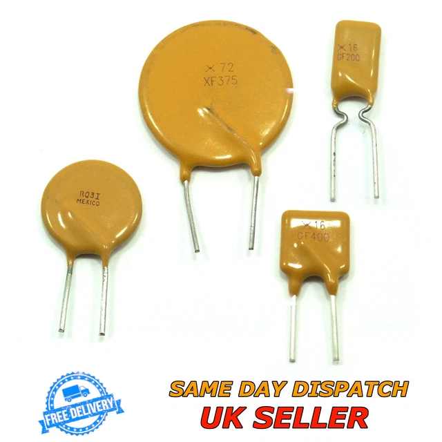 Polyswitch Rge600 RESETTABLE POLYSWITCH FUSE RXEF RUEF PTC RGEF Polyfuse 16V 30V 60V 72V ...