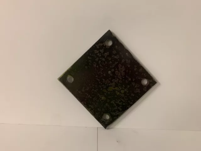 6" x 6" Plate with 9/16 holes Mild Steel