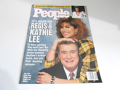 SEPT 30 1991 PEOPLE magazine (NO LABEL) UNREAD - REGIS and KATHIE LEE