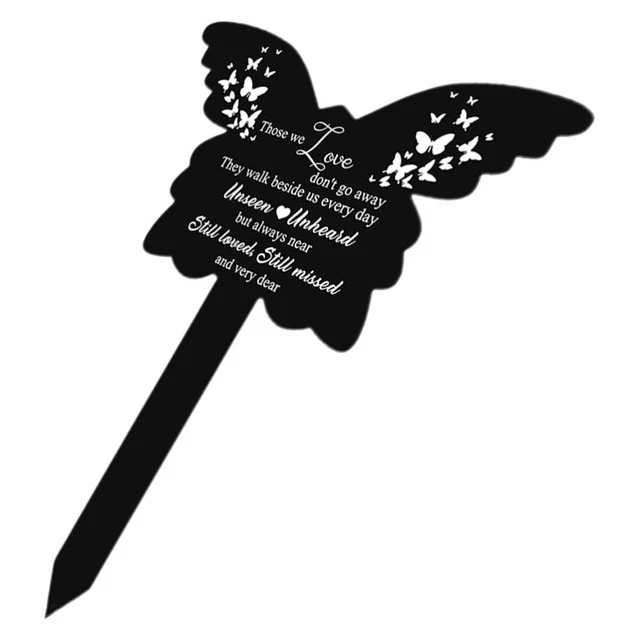 Plaque Commémorative En Fer Pour Extérieur - Coeur Et Infini Gravés "pour Toujours Dans Nos Coeurs" - Résistante Aux Intempéries - 9