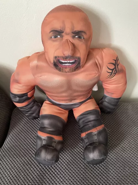 WCW Talking Goldberg 21" Bashin Brawler Wrestling Buddy Plush 1998 Toy Biz ..