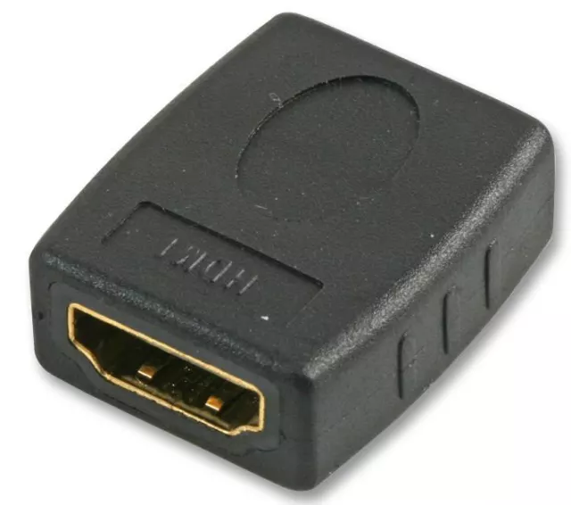 PRO SIGNAL - Acoplador HDMI / Adaptador Enchufe a Enchufe, Dorado