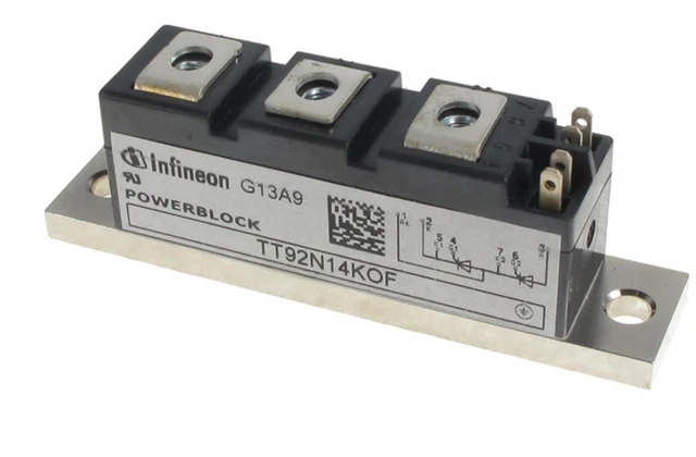 NUOVO EUPEC/INFINEON TT92N14KOF TT92N14K0F Alimentatore Modulo Di Alimentazione 355643485756 - Foto 2