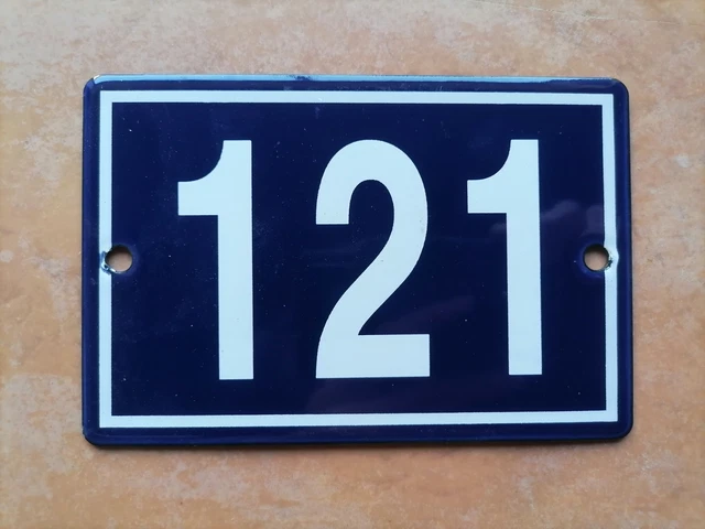 Plaques émaillées Rue Numéro Fabricant en ligne
