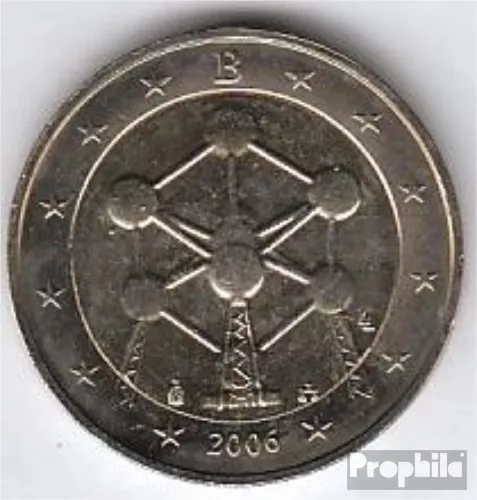 Belgium Article: 2006 brillant uncirculated (BU) 2006 2 Euro Atomium Brussels