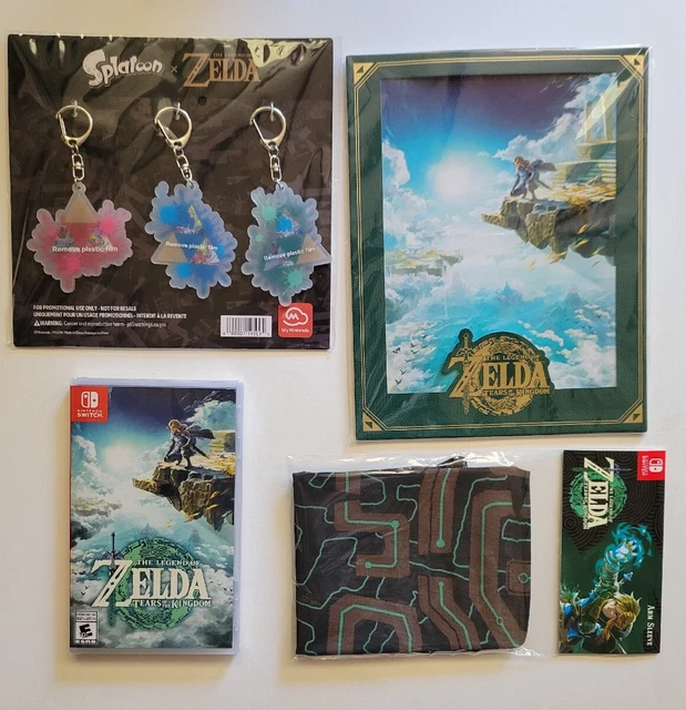 The Legend Of Zelda: Tears Of The Kingdom - Nintendo Switch + Exclusive ...