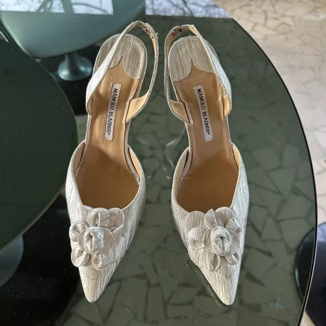 Manolo Blahnik Slingbacks Size 41