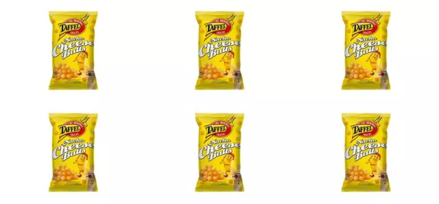 6 patatine Taffel NACHO CHEESE BALLS, 2,1 oz. (60 g.)