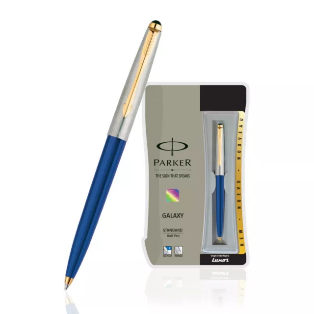 Parker Galaxy Standard Jotter GT Ball Pen Blue Ink (Blue Body) Fine PARKER