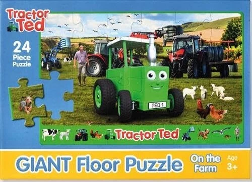 Ravensburger Puzzle Gigante Da Pavimento Fishie's Fortune 24 Pezzi Per Bambini 3-5 Anni