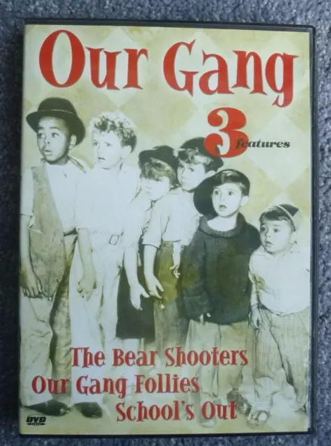 OUR GANG LITTLE RASCALS 3 features DVD Bear Shooters - Schools out