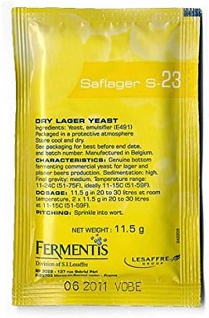 Lievito Di Birra - Saflager S 23 –  | Saflager | Safbrew | Safale | Lager Hefe |