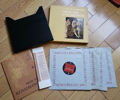 Time Life Records The Story of Great Music From The Renaissance Vinyl 4 LP Set