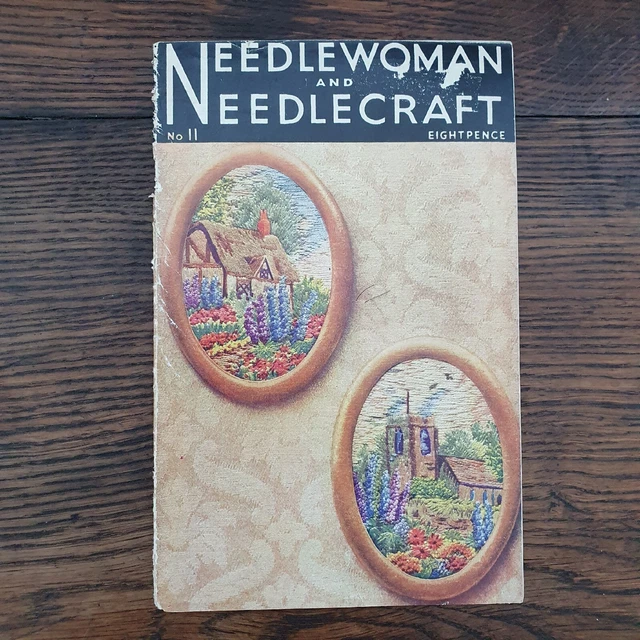 Vintage 1940er Jahre Nadelfrau und Nadelhandwerk Magazin # 11