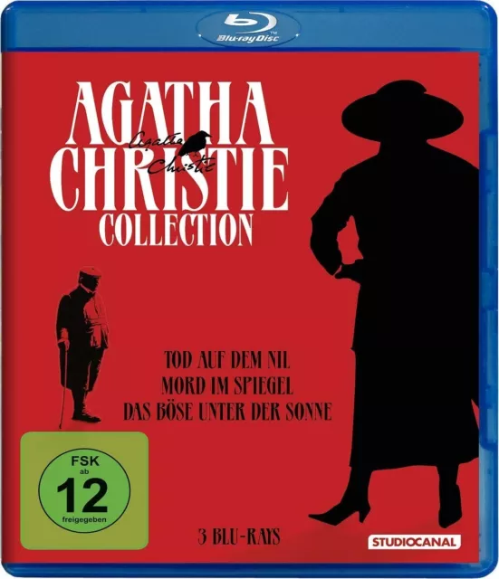 Tod auf dem Nil & Mord im Spiegel & Das Böse unter der Sonne [Blu-ray/NEU/OVP]