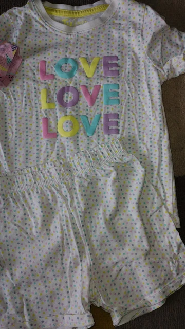 Girls Bundle Of 6 Pairs Of Shorty Pyjamas Age 3-4 Years Excellent Condition 5