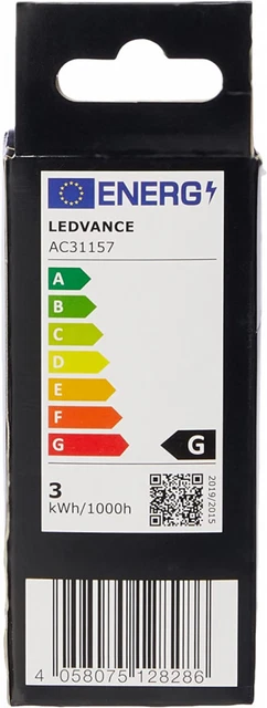 Bella Lux LED Light Bulb | E14 | Warm White | 2700 K | 3.3 Ersatz für 25 Watt 3