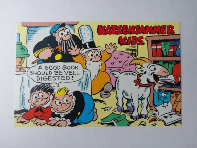 US 1995 The Katzenjammer Kids POSTAL CARD , Strip 1897