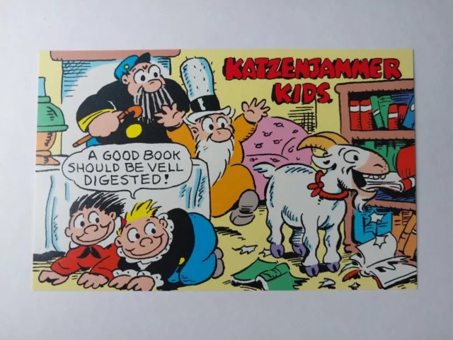 US 1995 The Katzenjammer Kids POSTAL CARD , Strip 1897