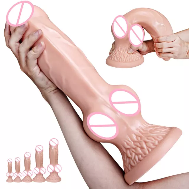 Grand-godemiché-en-Silicone-pour-hommes-et-femmes-Plug-Anal-jouet-masturbateur