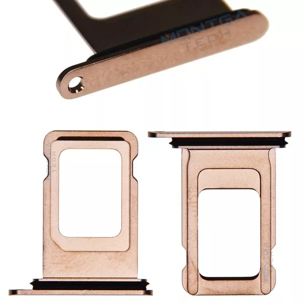 Rack Tiroir Carte SIM Apple iPhone XS Max Gold Or