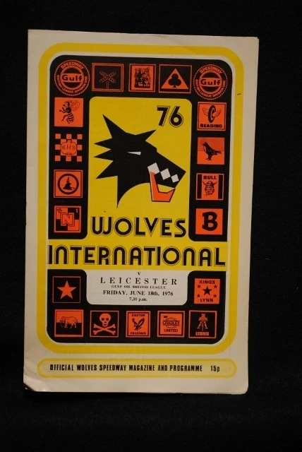SPEEDWAY - Wolverhampton vs Leicester - 18 Jun 1976