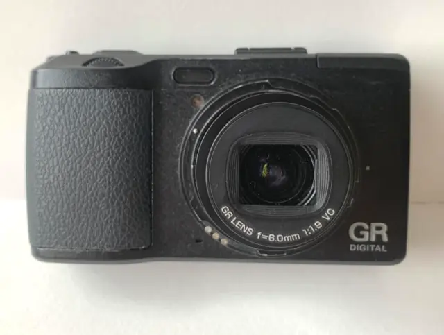Ricoh GR IV 4 Digital Compact Camera Black w/Battery Tested From Japan BNB