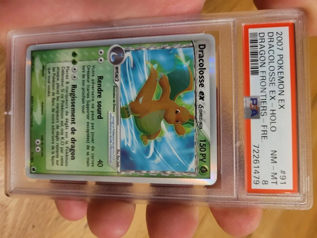 pokemon ex Dracolosse psa8 très très propre