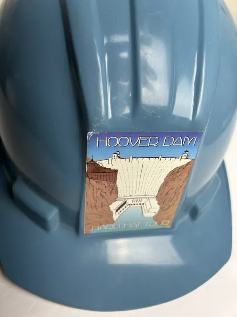 Hoover Dam Hard Hat Tour Bullard Noble Cap Souvenir Hard Hat Vintage 1997