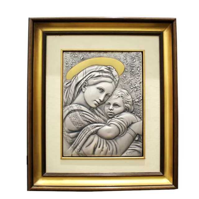 Large Icon Silver & Frame Wooden - Maternity
