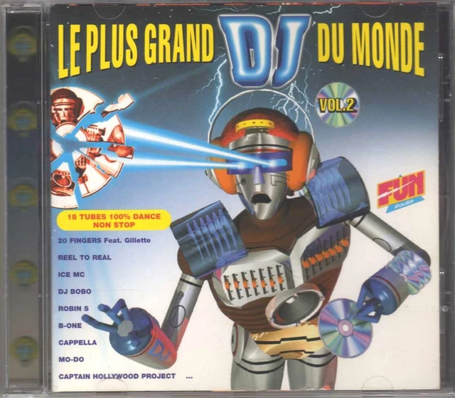 COMPILATION LE Plus Grand DJ Du Monde Vol. 2 CD 1995 Eurodance Do It EUR 7,90 PicClick FR