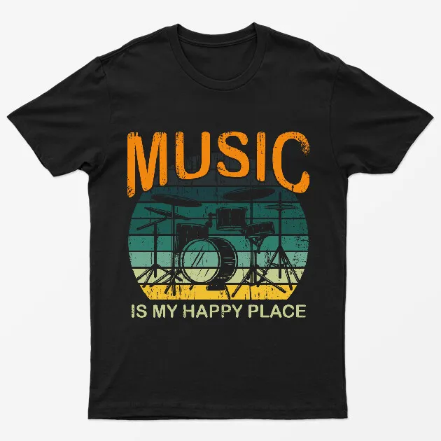 Drums Musician T shirts Drumming Drummers Bass Music Lovers Gift Unisex #M#P1#PR 3