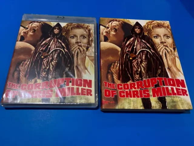 THE CORRUPTION OF CHRIS MILLER w/LIMITED (Blu Ray) VINEGAR  SYNDROME NEW/SEALED