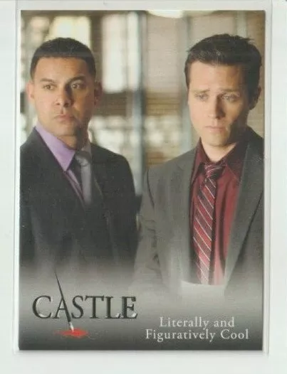 Castle TV Show Seasons 1 & 2 Trading Card Seamus Dever Kevin Ryan #61