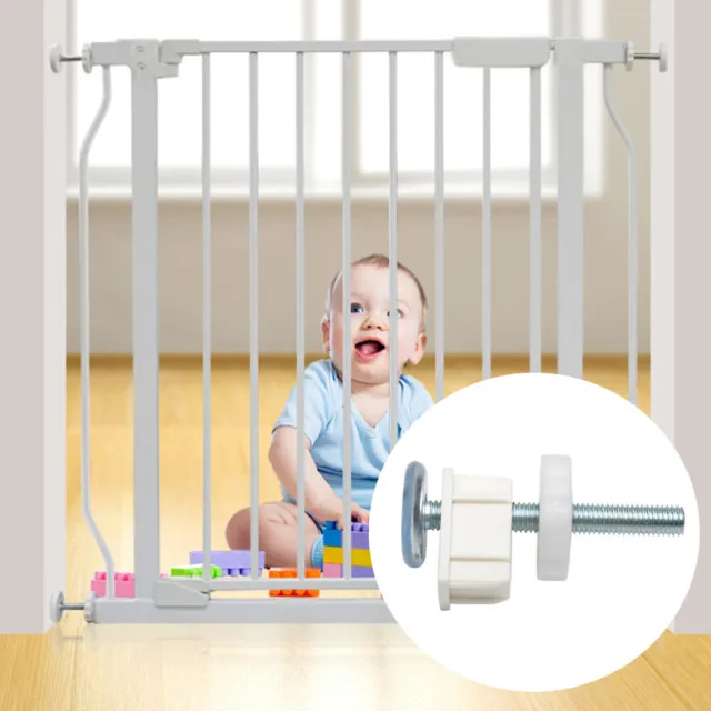 M10 Pressure Baby Gate Durable For Pets Accessories Threaded Spindle Rods.