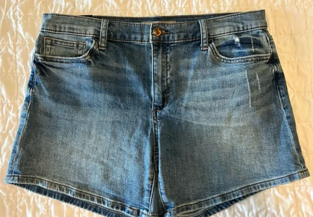New Nwt Joes Jeans Womens 5” Inseam Distressed Denim Jean Shorts 30"