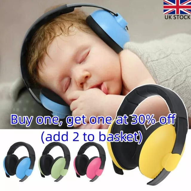 Kids Infant Ear Defenders Children Hearing Protectors Noise Cancelling Ear Muffs